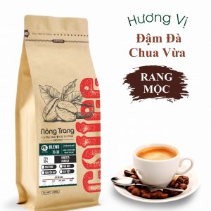 Túi cafe Blend Robusta 70% Arabica 30% Nguyên Chất 1kg