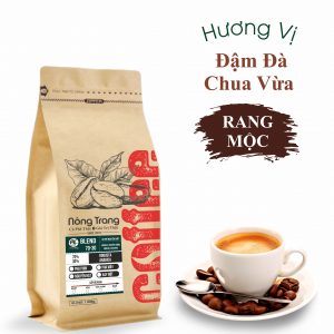 Túi cafe Blend Robusta 70% Arabica 30% Nguyên Chất 500g